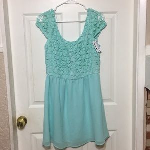 Crochet lace dress